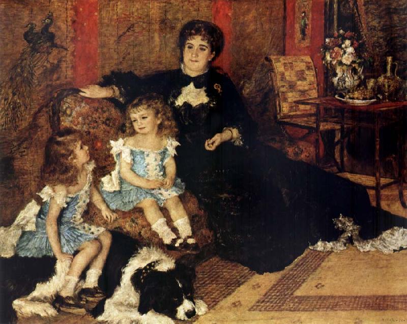 Pierre-Auguste Renoir Madame Charpenting and Children China oil painting art